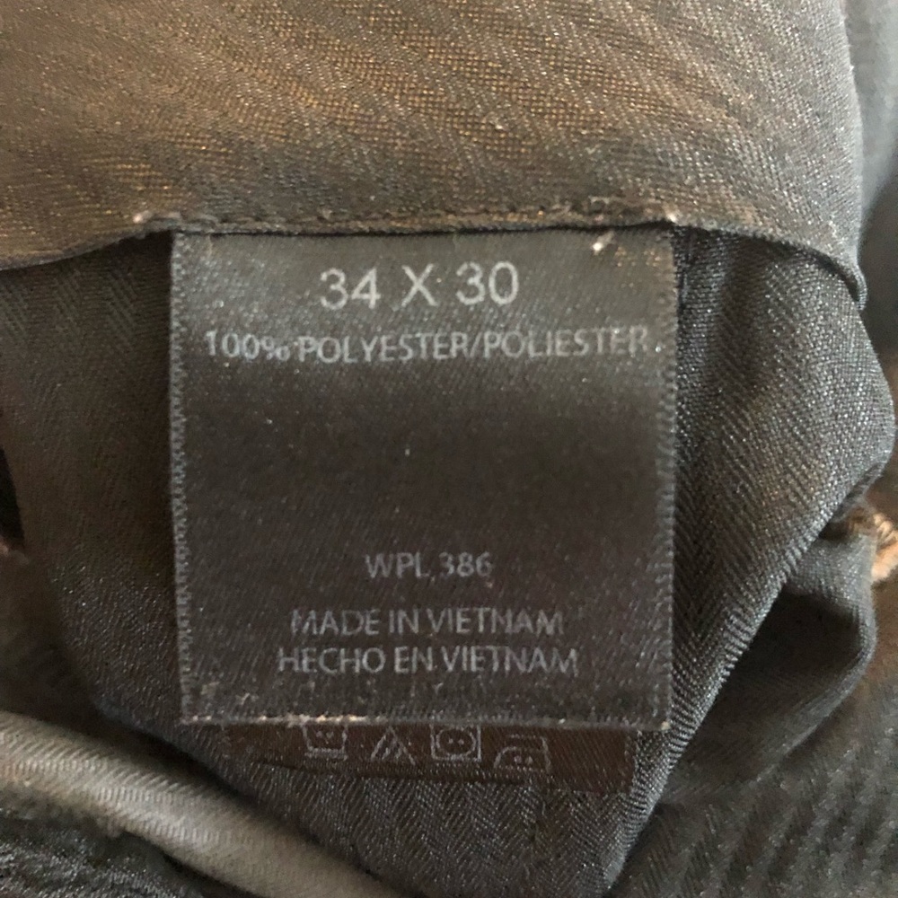 KENNETH COLE Men’s gray dress pants. Size 34x30